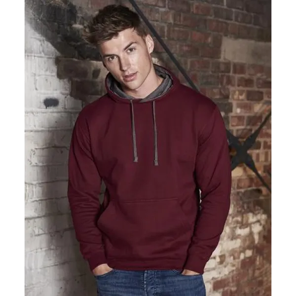 280 AWDIS - Sweat Capuche Contrasté & Personnalisé